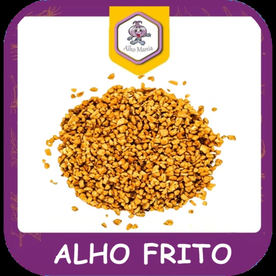 Alho frito — foto do cardápio Alho Mania