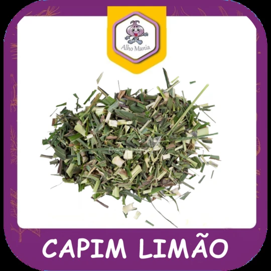 Capim limão — foto do cardápio Alho Mania