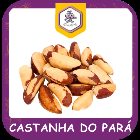 Castanha do pará — foto do cardápio Alho Mania