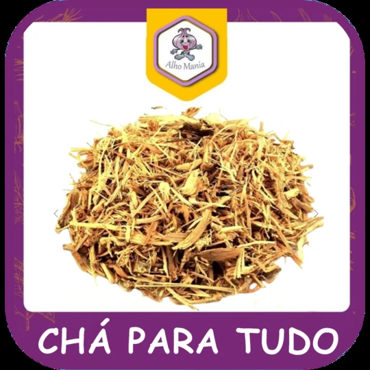 Chá para tudo — foto do cardápio Alho Mania