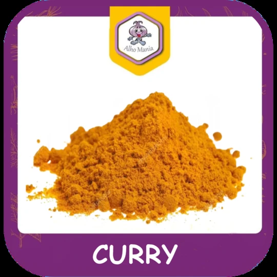 Curry — foto do cardápio Alho Mania