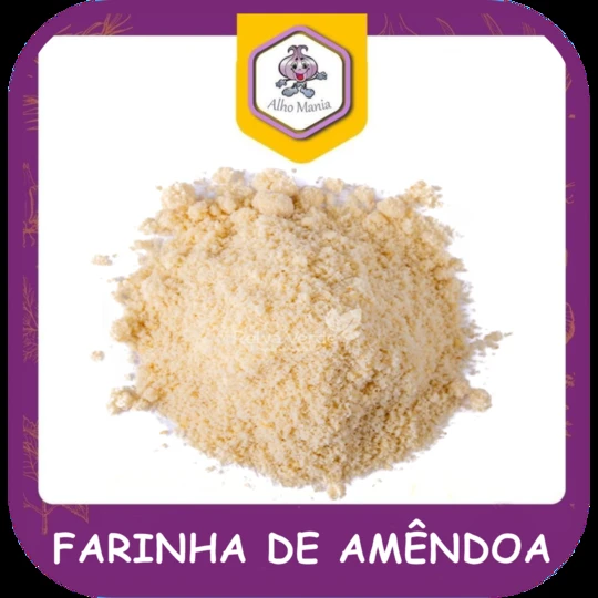 Farinha de amêndoa — foto do cardápio Alho Mania