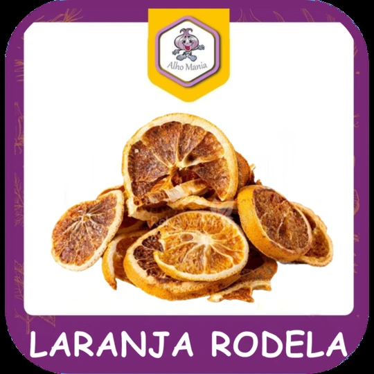 Laranja rodela — foto do cardápio Alho Mania