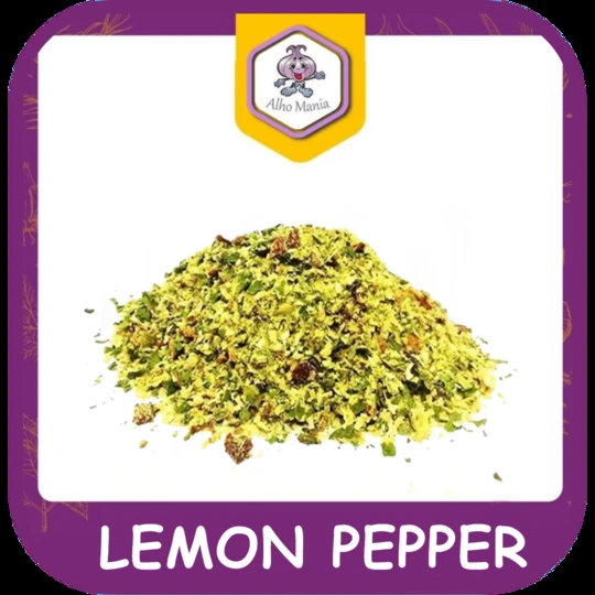 Lemon pepper — foto do cardápio Alho Mania
