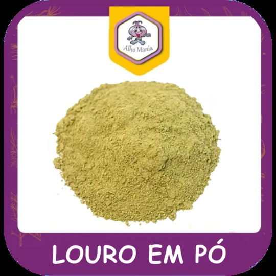 Louro em pó — foto do cardápio Alho Mania