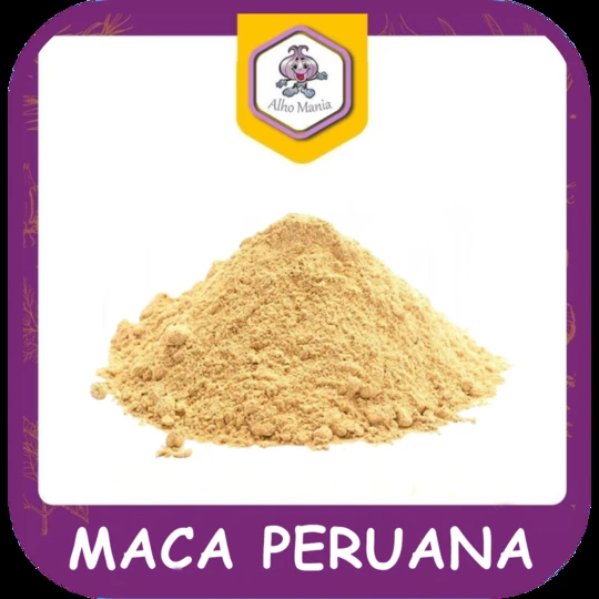 Maca peruana — foto do cardápio Alho Mania
