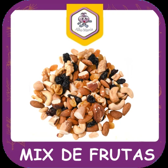 Mix de frutas — foto do cardápio Alho Mania