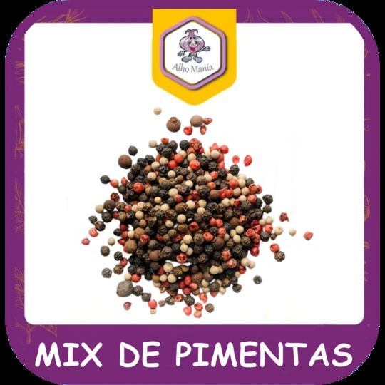 Mix de pimentas — foto do cardápio Alho Mania