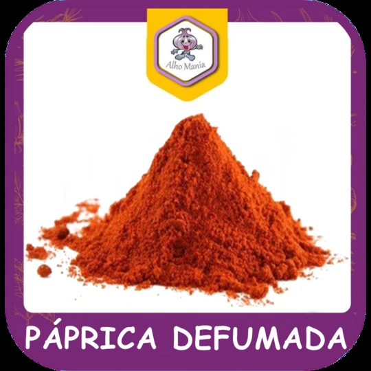 Páprica defumada — foto do cardápio Alho Mania