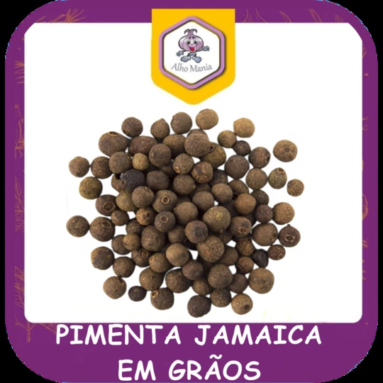 Pimenta jamaica em grãos — foto do cardápio Alho Mania