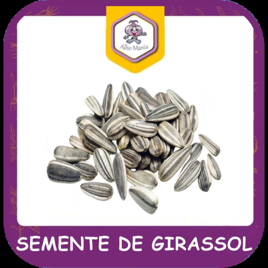 Semente de girassol — foto do cardápio Alho Mania