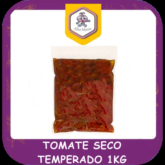 Tomate seco temperado — foto do cardápio Alho Mania