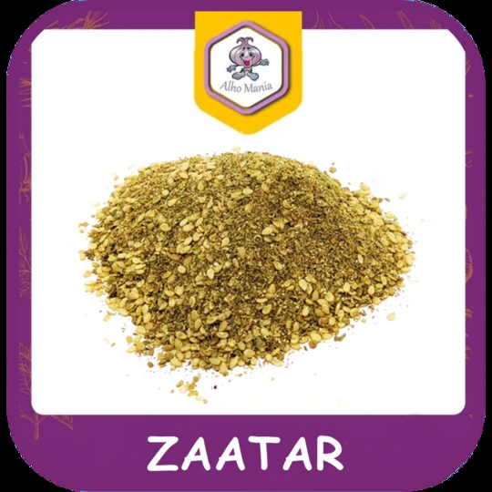 Zaatar — foto do cardápio Alho Mania