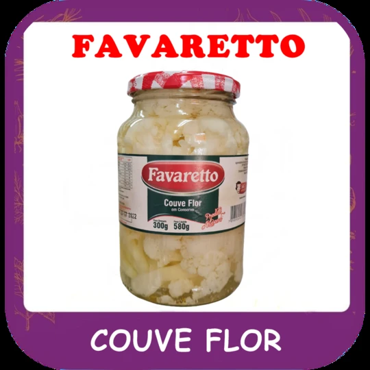 Couve flor — foto do cardápio Alho Mania