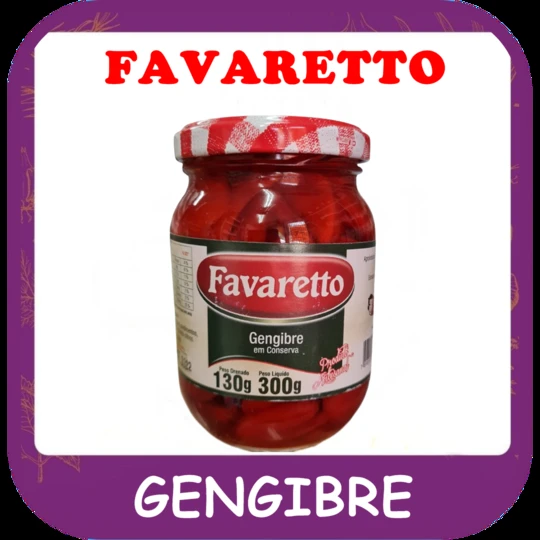 Gengibre — foto do cardápio Alho Mania