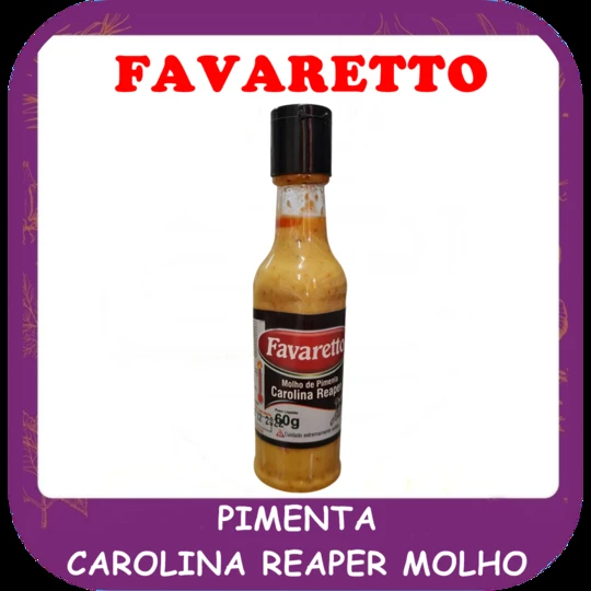 Pimenta carolina reaper molho — foto do cardápio Alho Mania