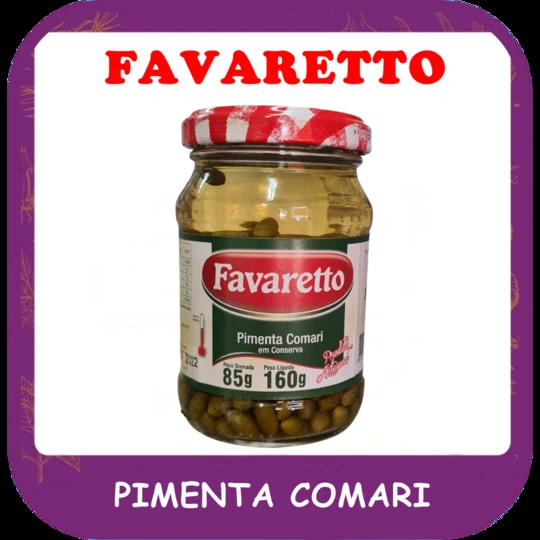 Pimenta comari — foto do cardápio Alho Mania