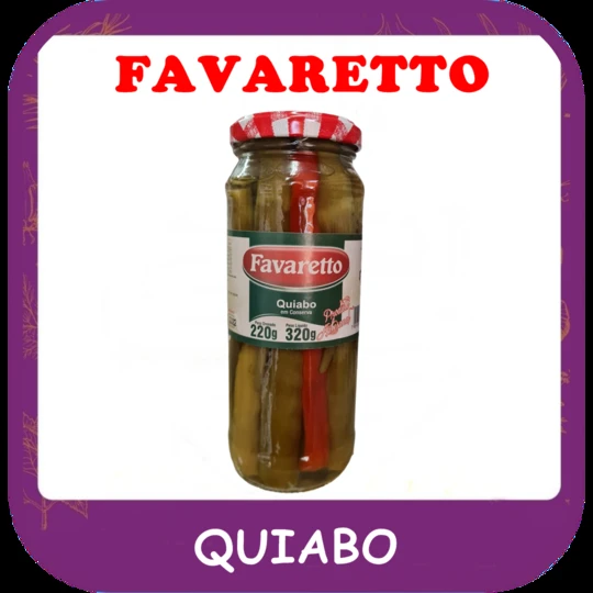 Quiabo — foto do cardápio Alho Mania