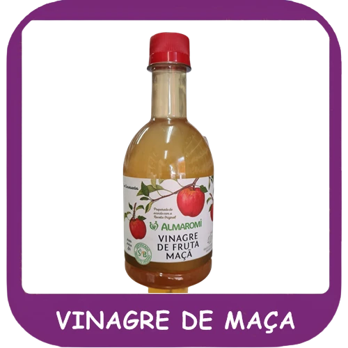 Vinagre de maça — foto do cardápio Alho Mania