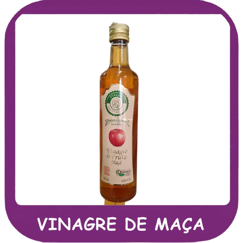 Vinagre de maça — foto do cardápio Alho Mania