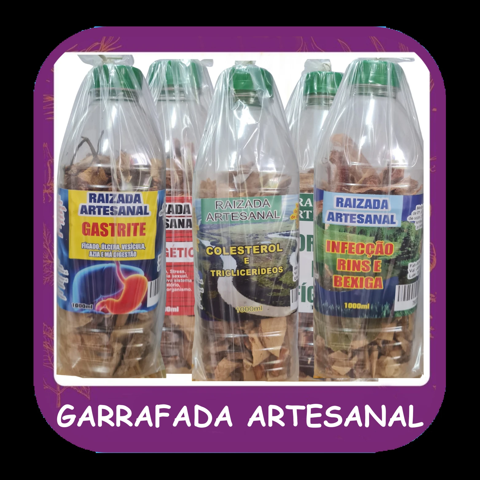 Garrafada artesanal — foto do cardápio Alho Mania