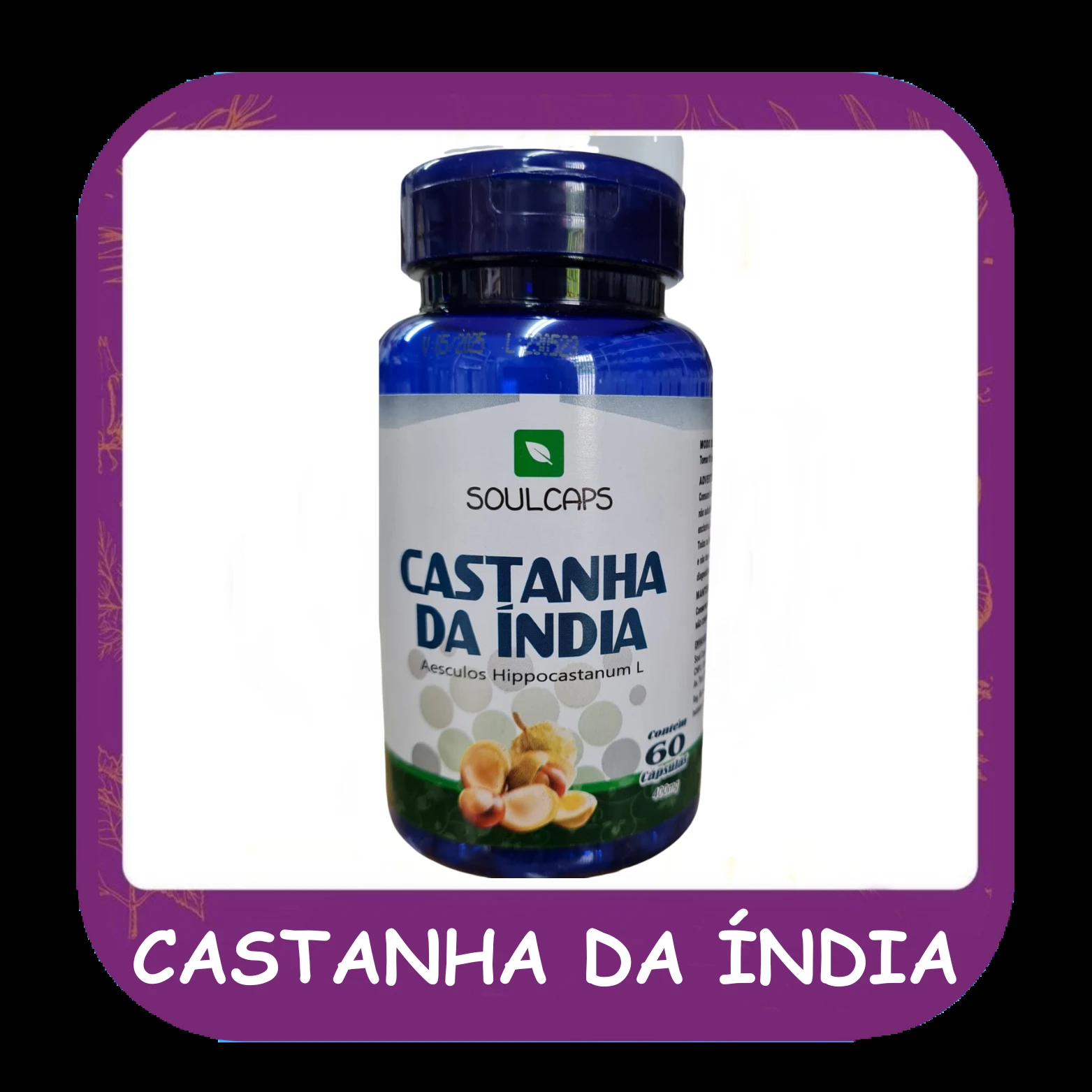 Castanha da índia — foto do cardápio Alho Mania